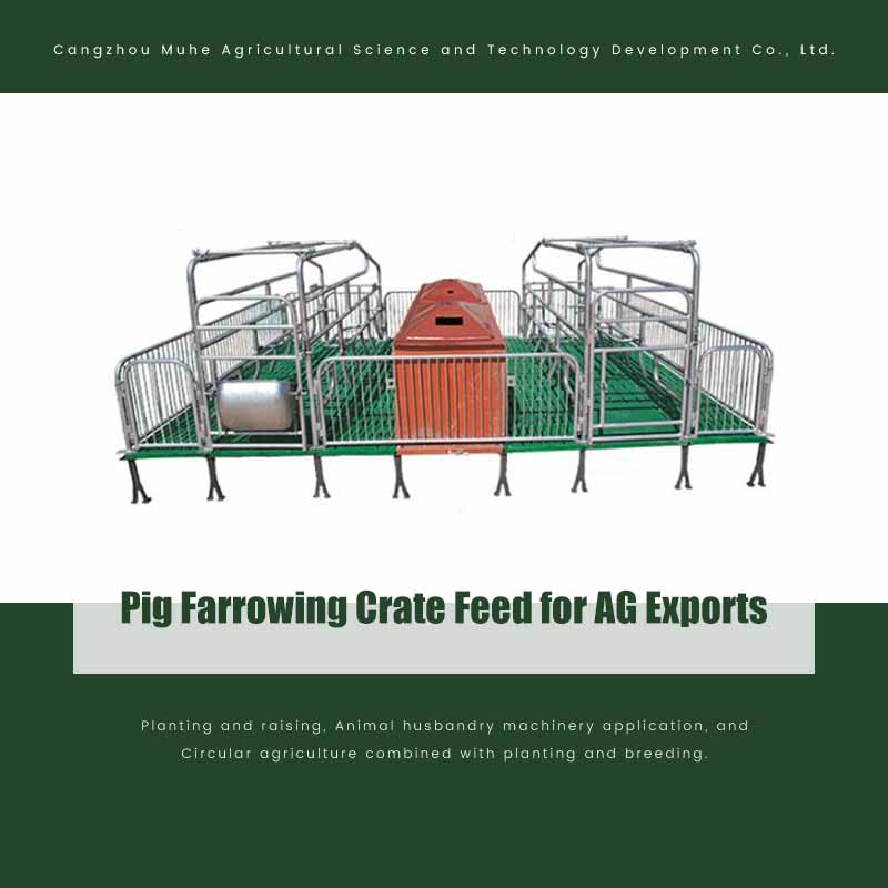 Pig Farrowing Crate Feed for AG Exports